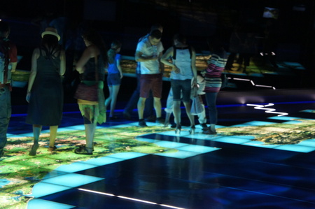 Die Neuseelandkarte in Te Papa Die Neuseelandkarte in Te Papa